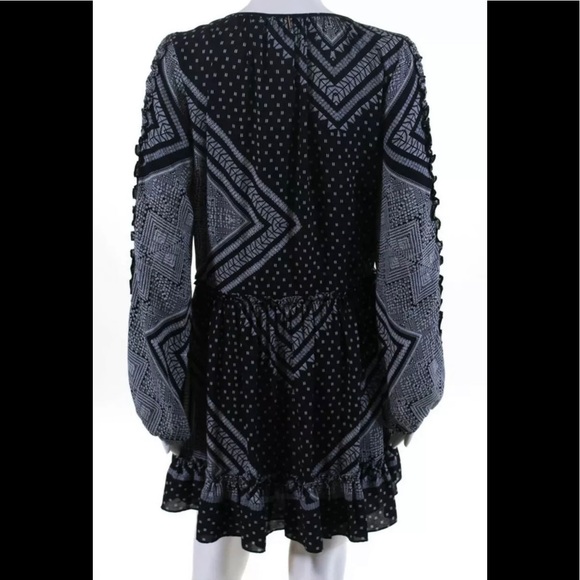 MISA Los Angeles Long Sleeve Bohemian Dress NEW size M - Picture 3 of 6